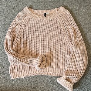 Thick knit sweater